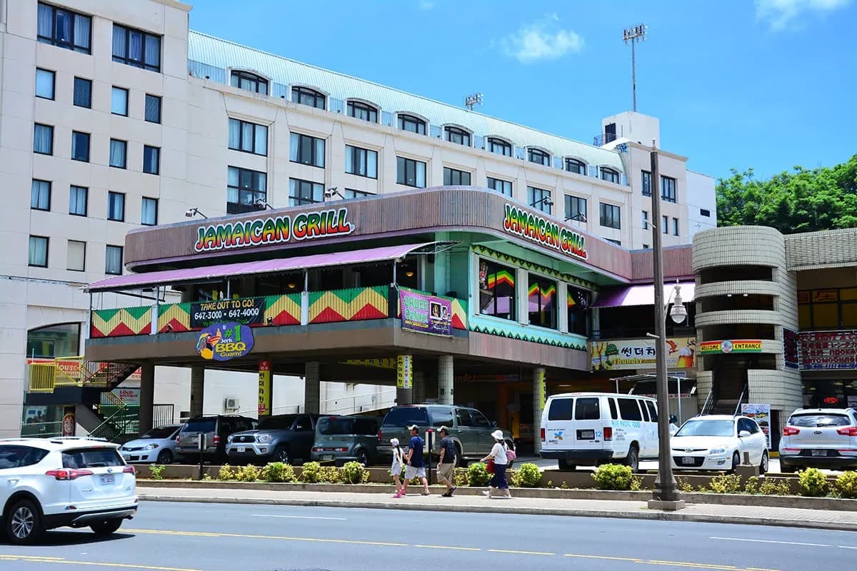 Jamaican Grill Carl Rose Tumon Plaza 2