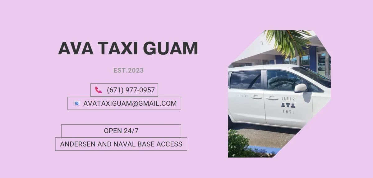 Ava Taxi Service Guam 2